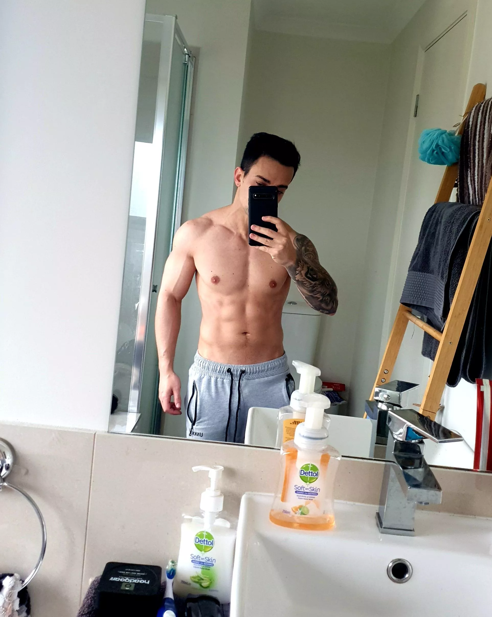 Sit on my face and admire the view you get 😉 Sit on my face and admire the view you get 😉