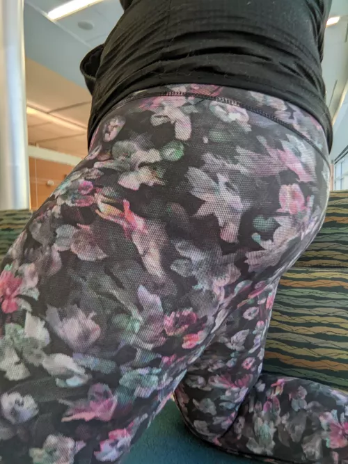 Sitting around at the airport is making my ass numb. Need a spanking and some deep lunges to wake it up... [F]