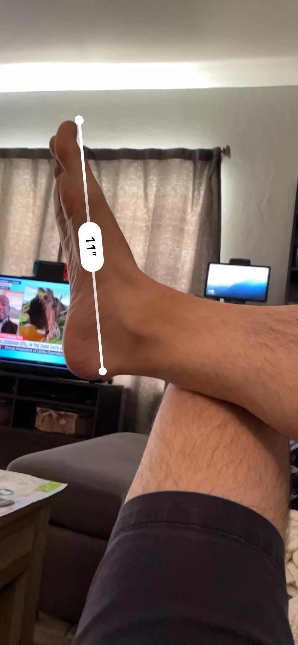 Size update! iPhone has this cool app for all us over-achieving guessers 😂