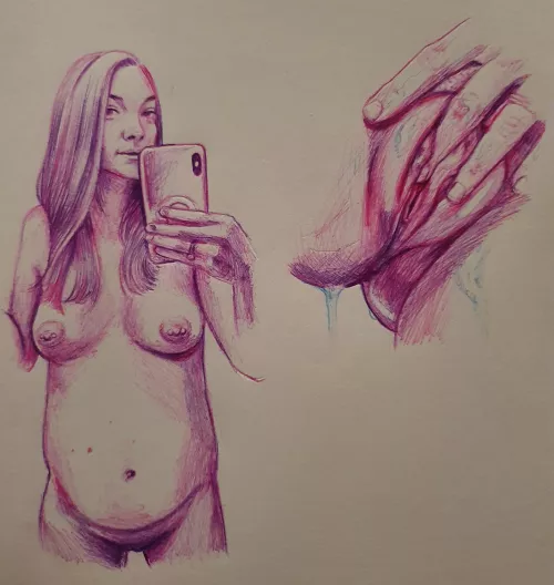 Sketch from amazing photos shared by u/New_Consequence3721