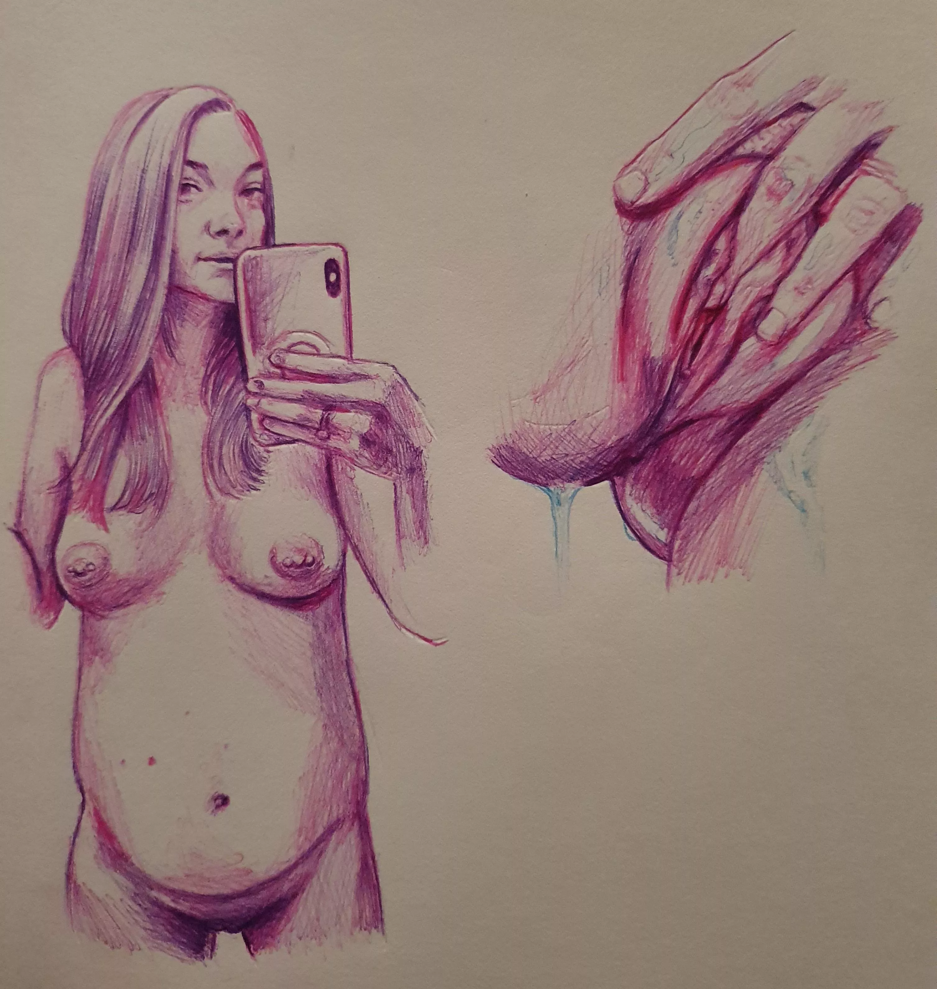 Sketch from amazing photos shared by u/New_Consequence3721