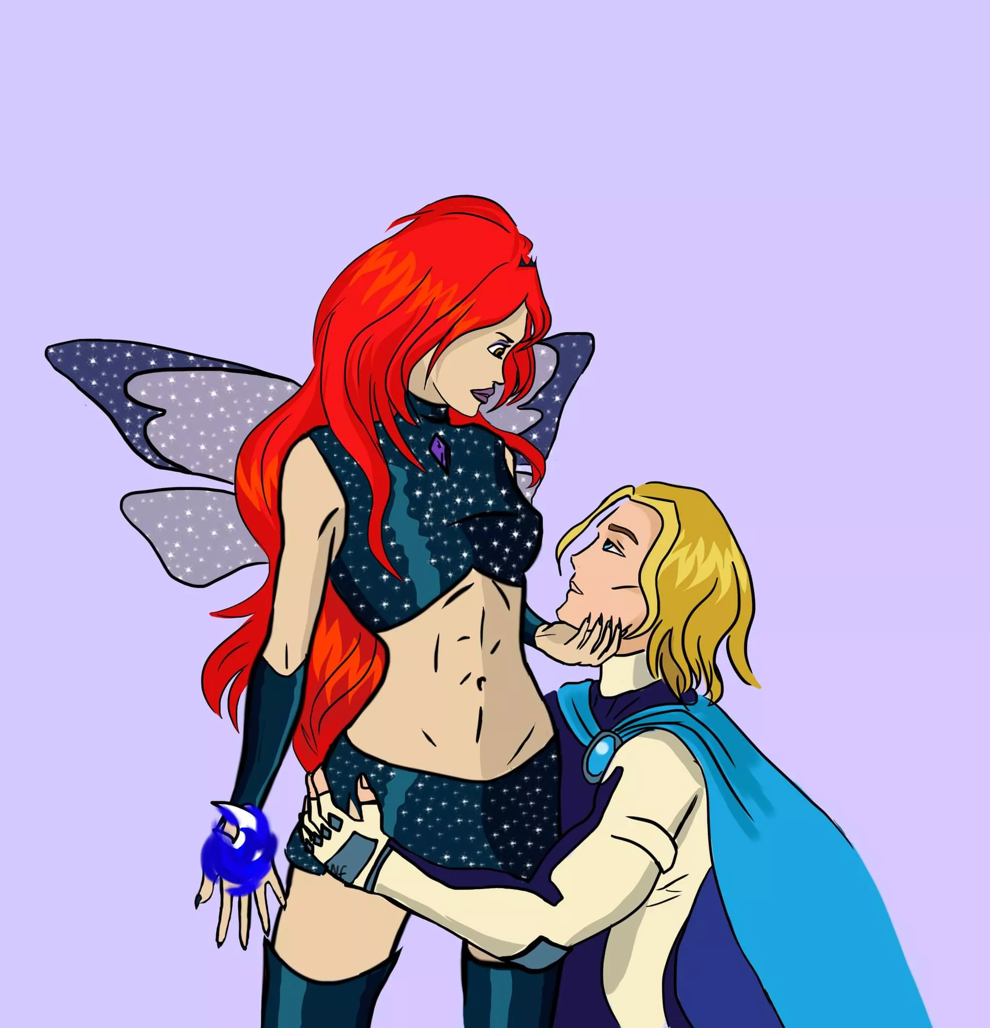 Sky worships his Bloom 🥺