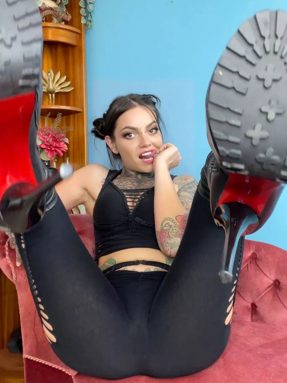 Slap your balls, or these soles will step on it!! Slap your balls, or these soles will step on it!!