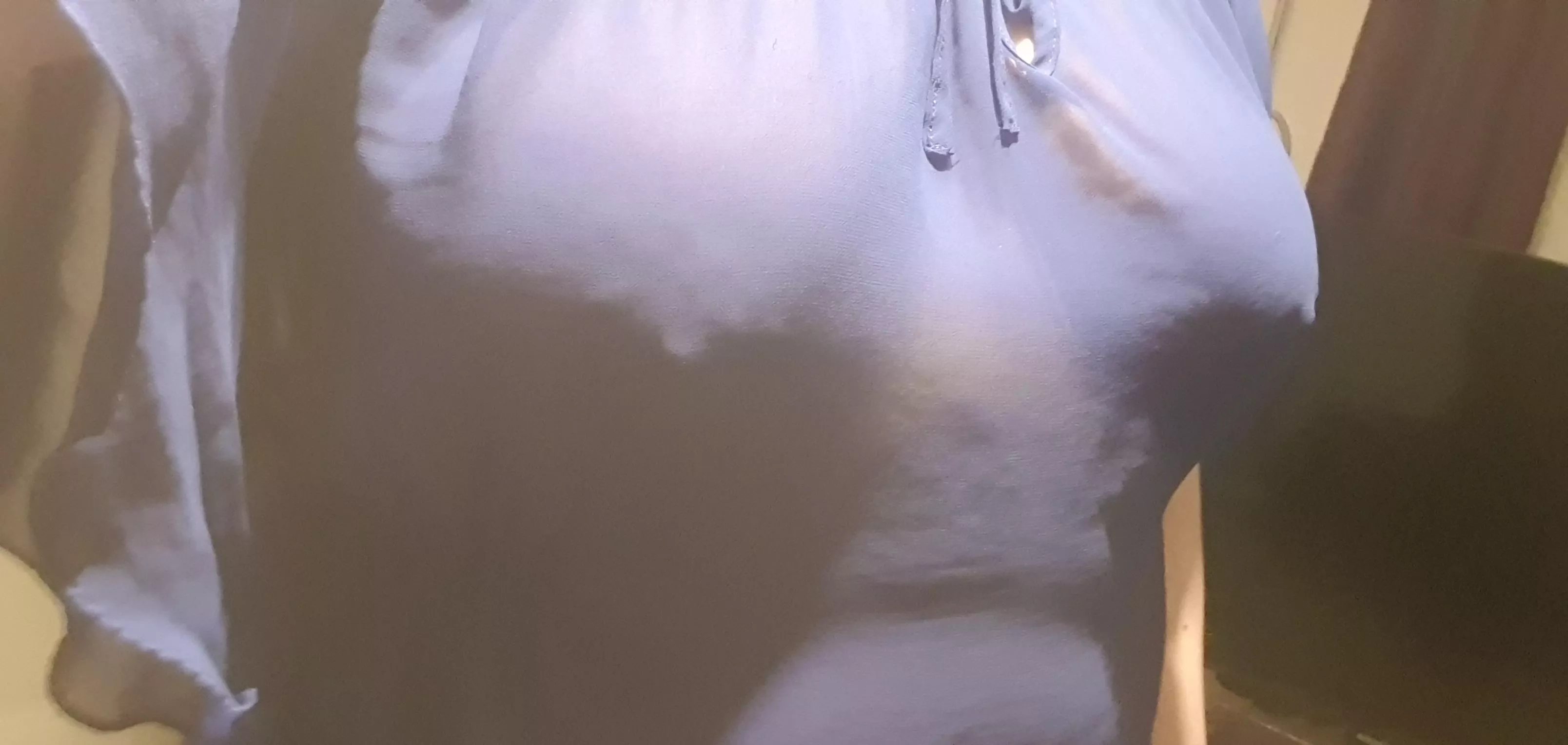 Slightly sheer pokies