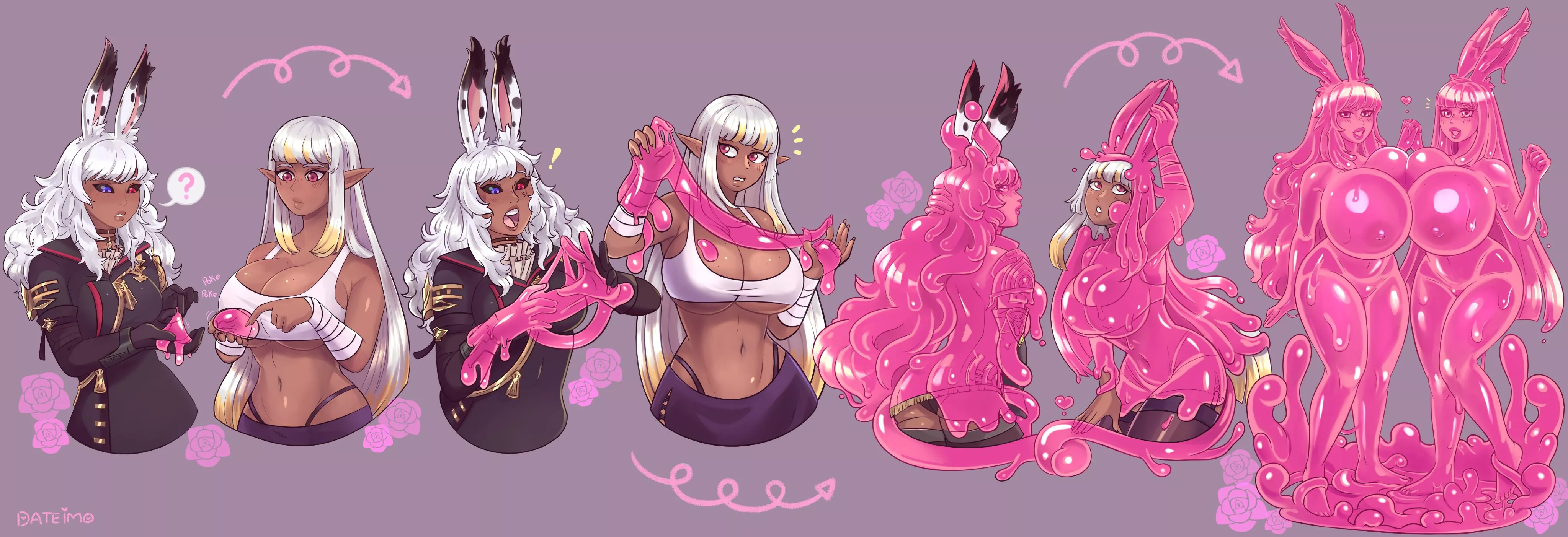 Slime with Friends by Dateimo3 (Slime, Bimbofication, Twinning, FTF) Slime with Friends by Dateimo3 (Slime, Bimbofication, Twinning, FTF)