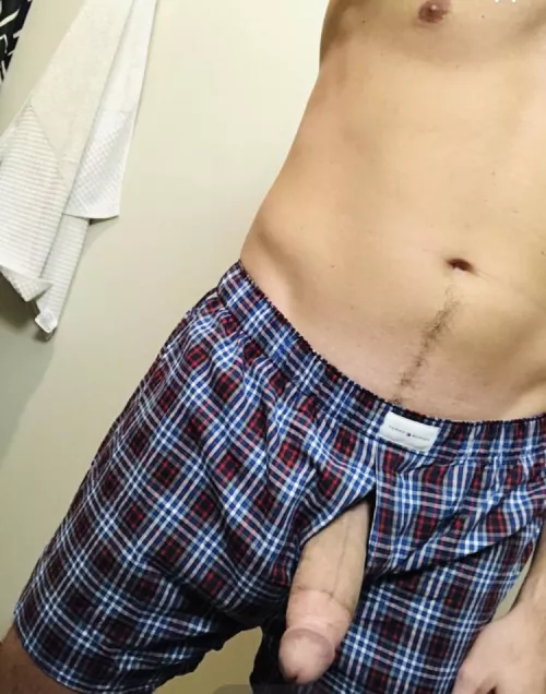Slipped out of my boxers