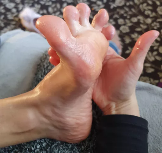 Slippery feet