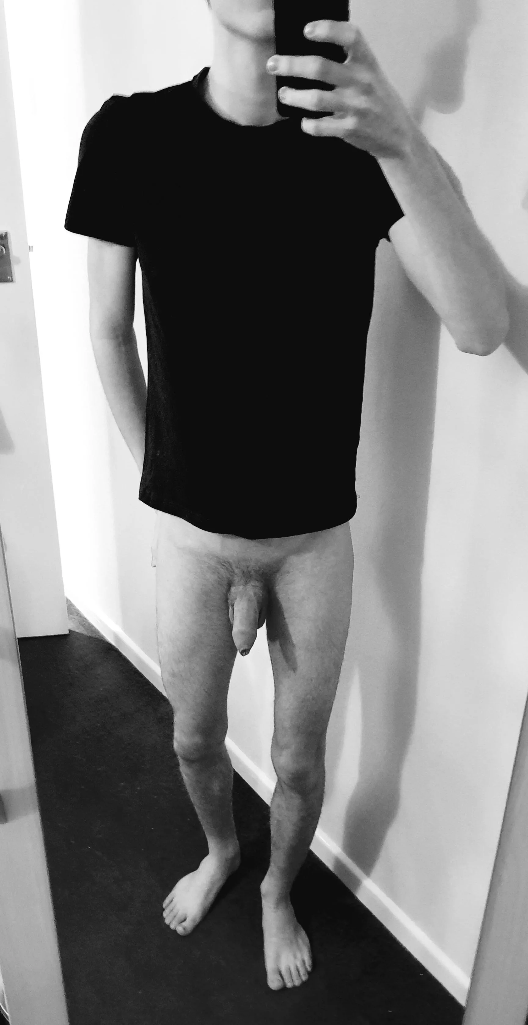 small, slim, uncut :)