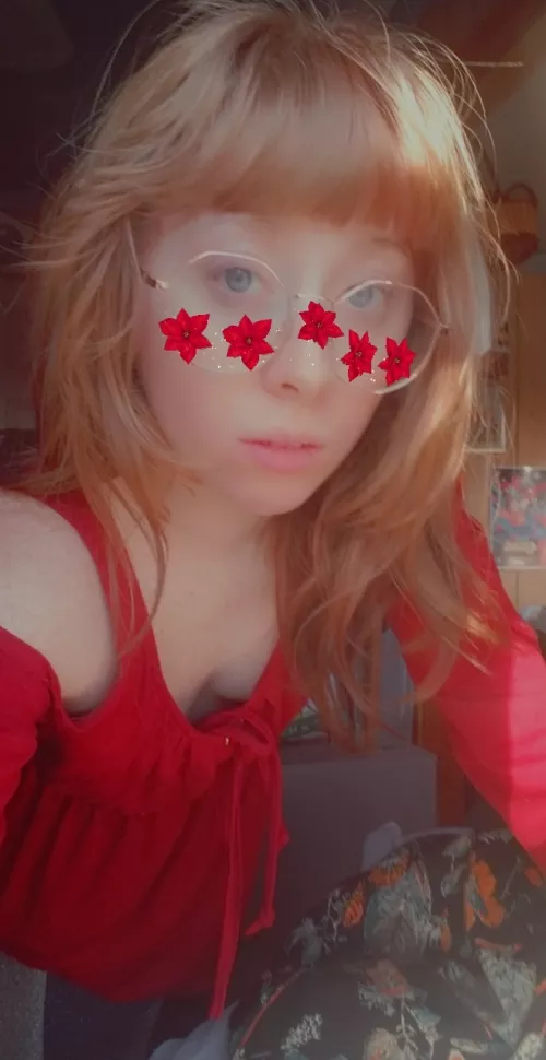 Small titty cleavage