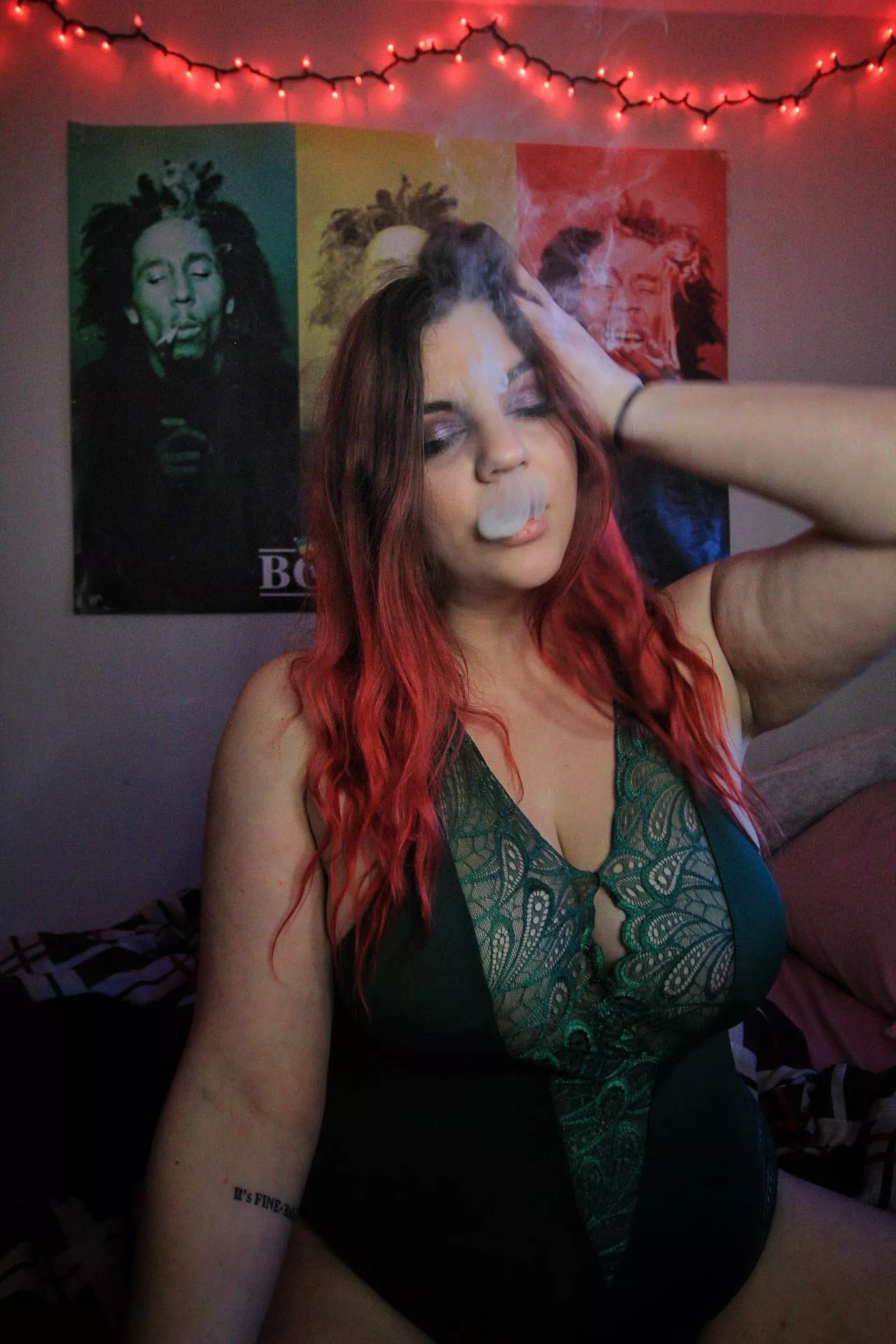 Smoked a joint while snapping photos. Love this smoke shot 🥰