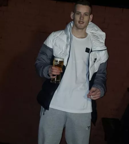 “Smokin n drinkin Scally lad” ...