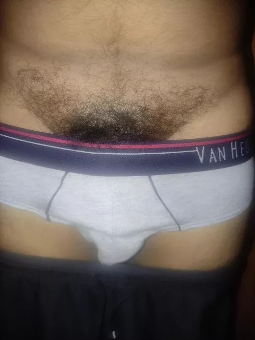Sniff it and feel the the bulge