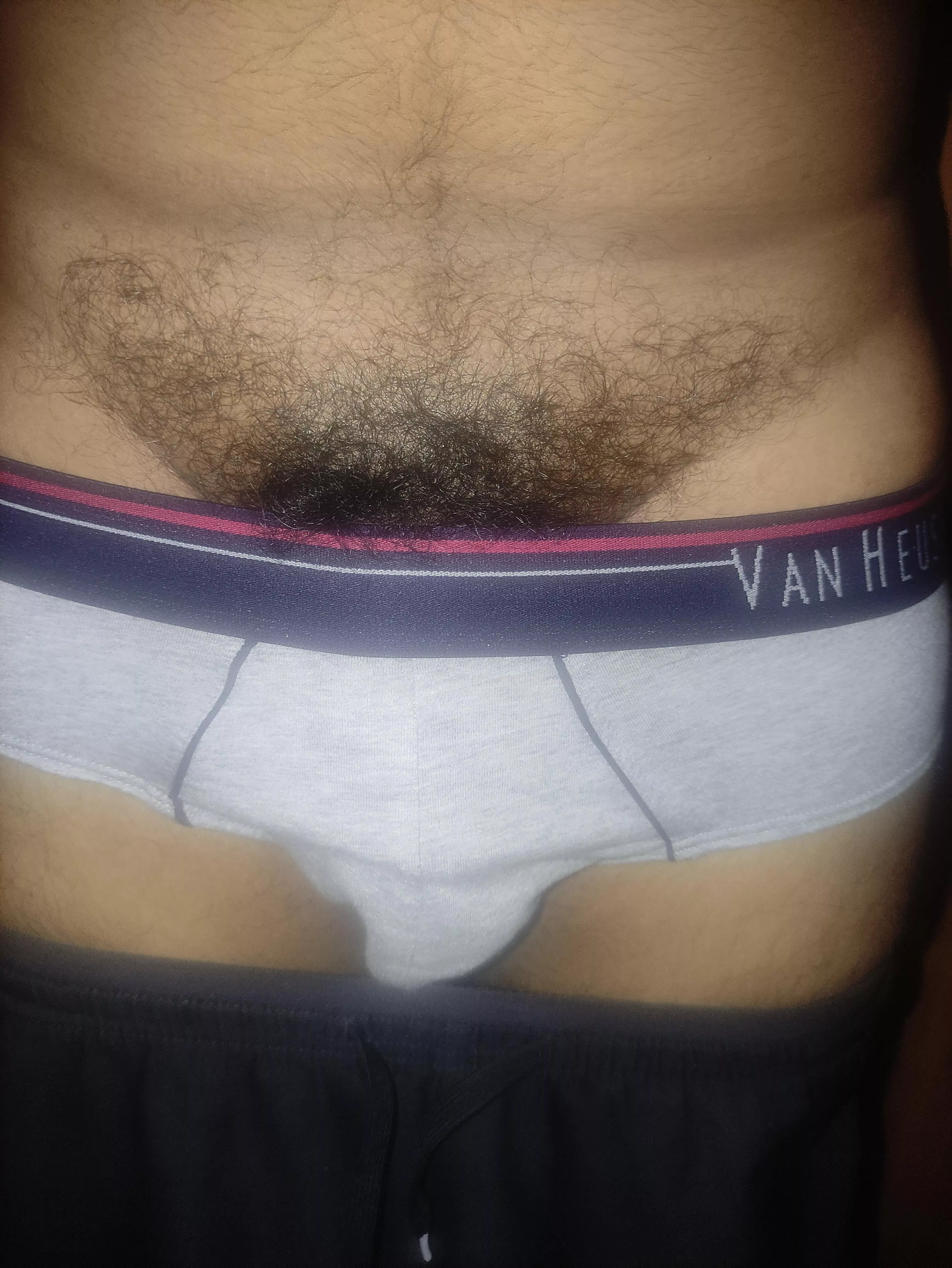 Sniff it and feel the the bulge