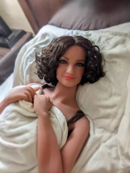 Snug as a bug in a rug. Nightie night folks.