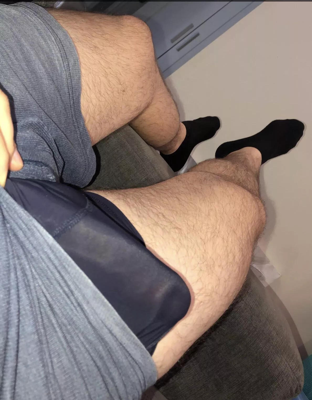 So evidently these boxers are see-through