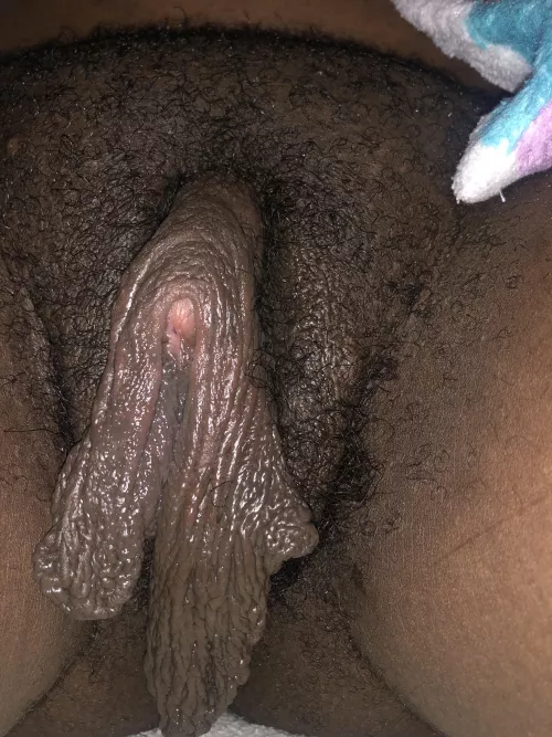 So excited to share my long pussy lips with you! Have you ever seen any as long as mine?