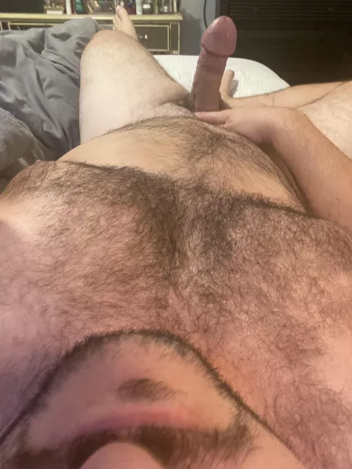 So hard this morning I sprung a little leak. Can you see it ?