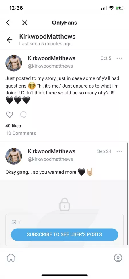 so looks like jack has an onlyfans...anyone care to take one for the team? π