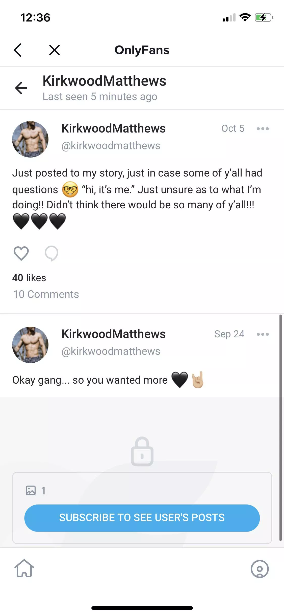 so looks like jack has an onlyfans...anyone care to take one for the team? 👀 so looks like jack has an onlyfans...anyone care to take one for the team? 👀