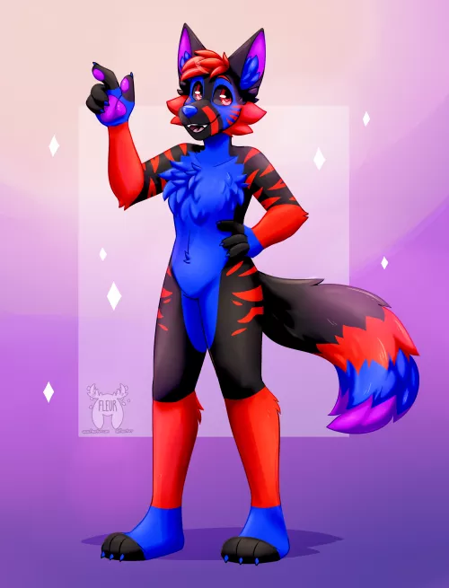 So many colors owo (Art by me: @FIuerfurr on twitter!)