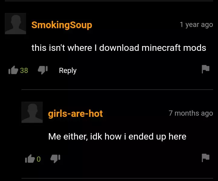 So no Minecraft mods then?