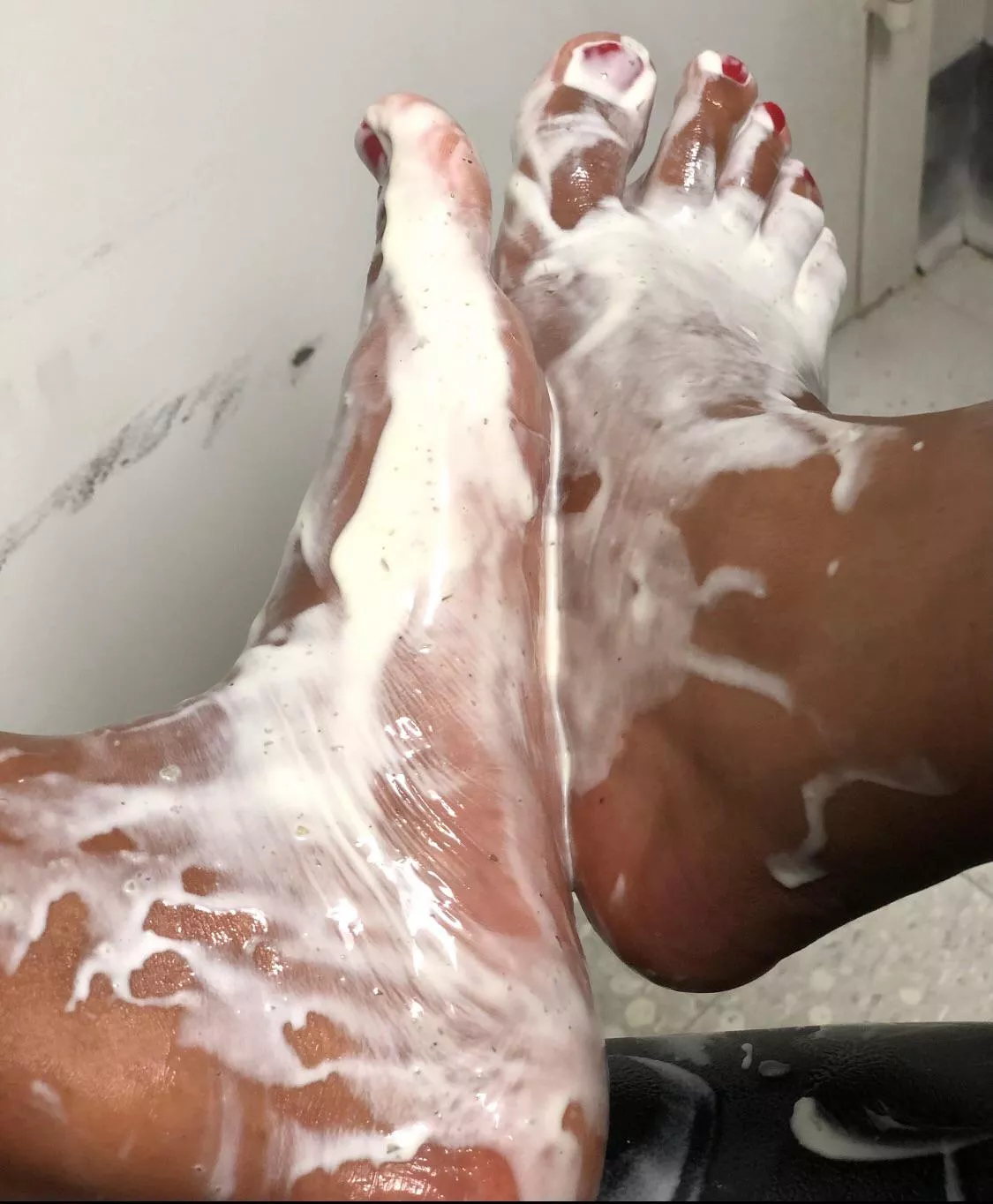 So slippery. Can you guess what it was?