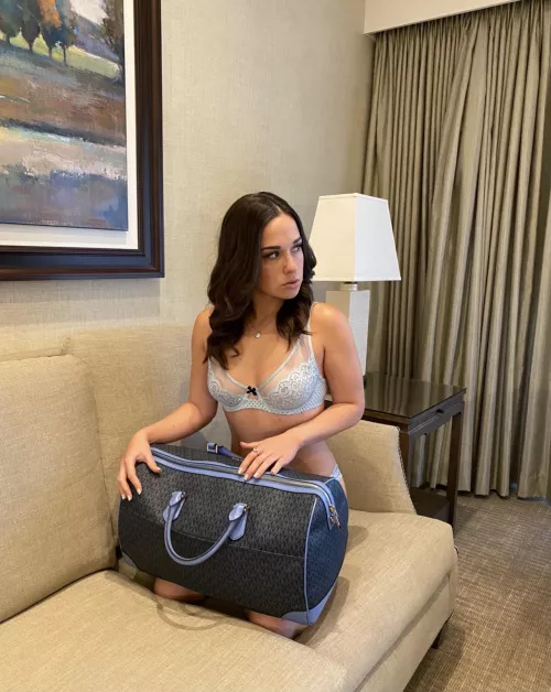 So small that I’m pretty much the size of my duffle bag :P