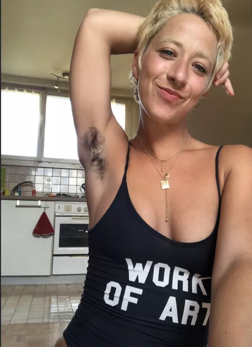 So sweaty you can smell it.