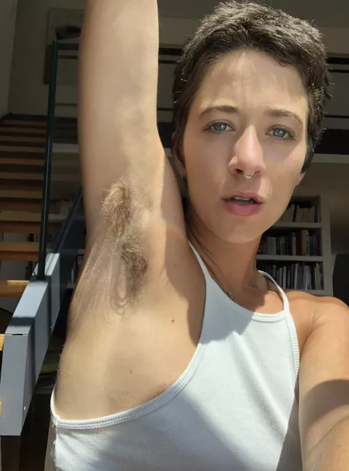 So sweaty you can smell it.