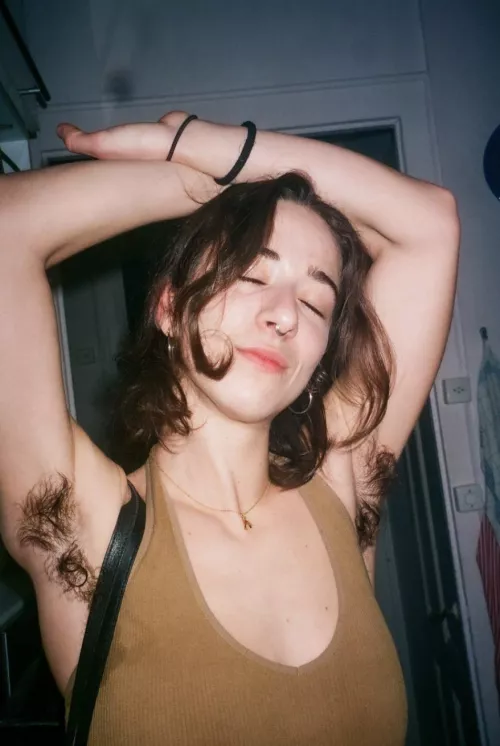 So sweaty you can smell it.