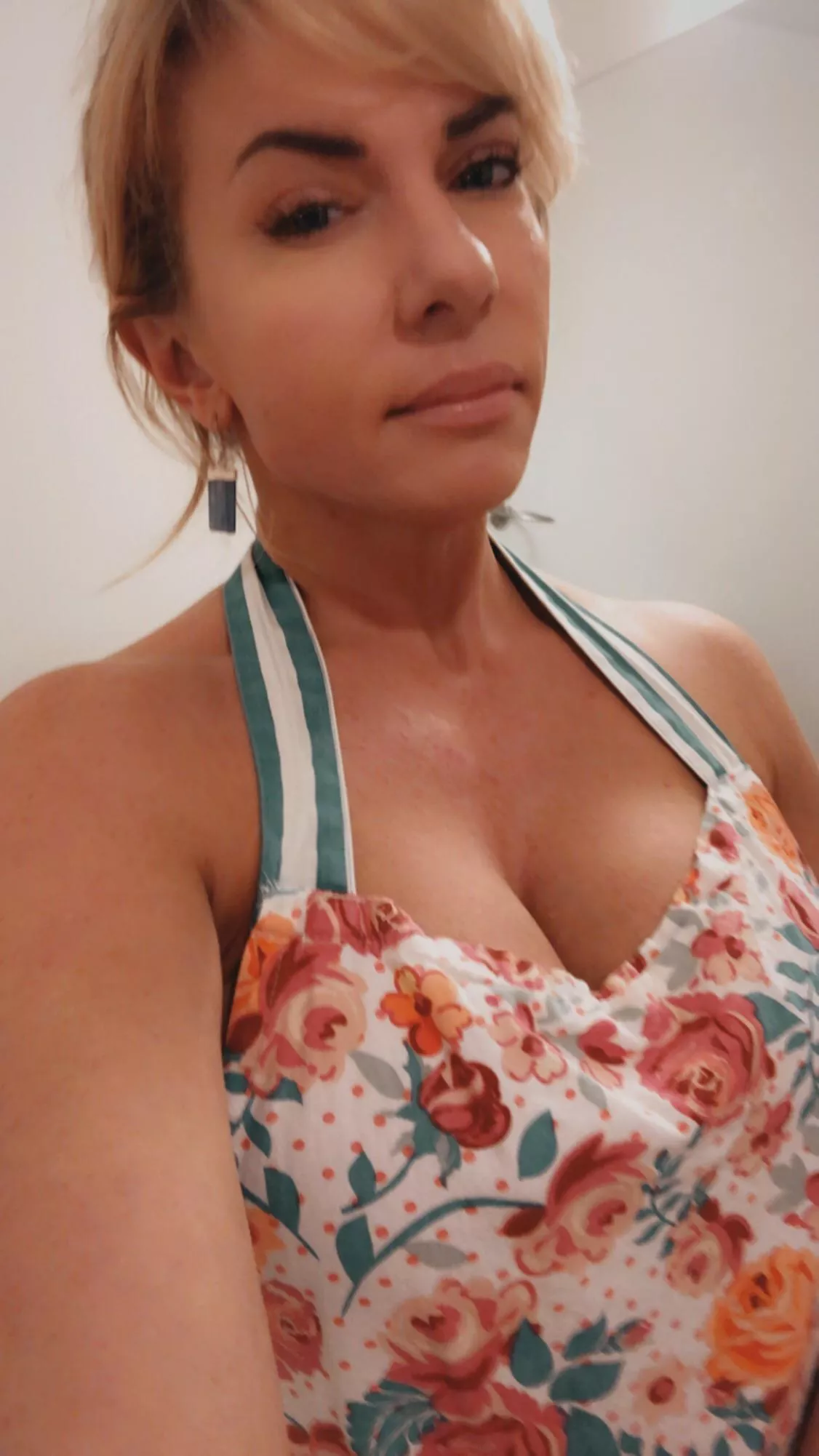 So tell me the truth. Did you really come over just to talk? This is my serious-mom-face so be honest.