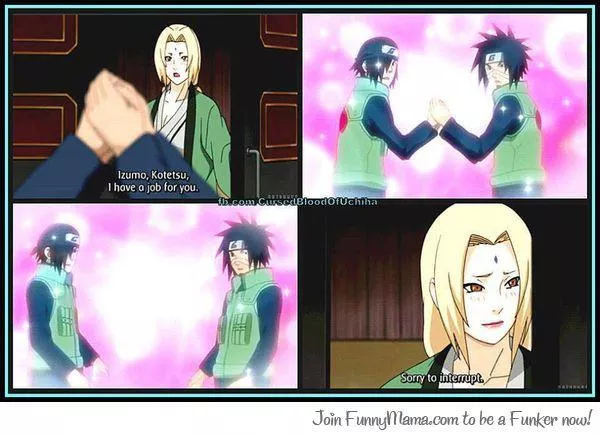 So the 5th hokage AKA tsunade is a fujoshi