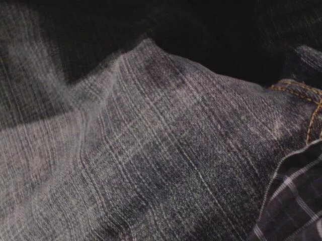 Soaked all the way through my jeans!