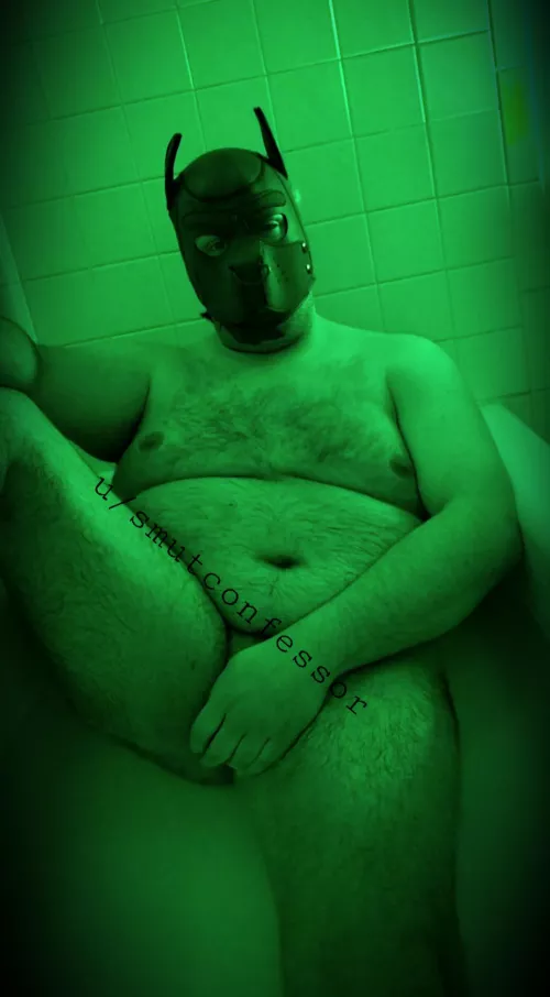 Soaking once again! Wuff!