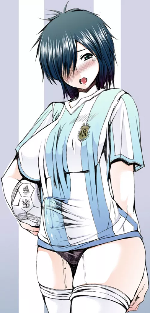 Soccer Player Trouble Before A Game (Red-Rum) [Original]