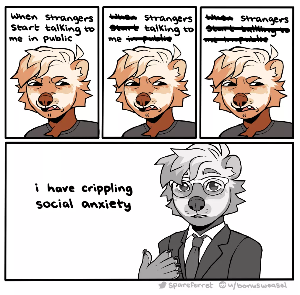 social anxiety (by spareferret)