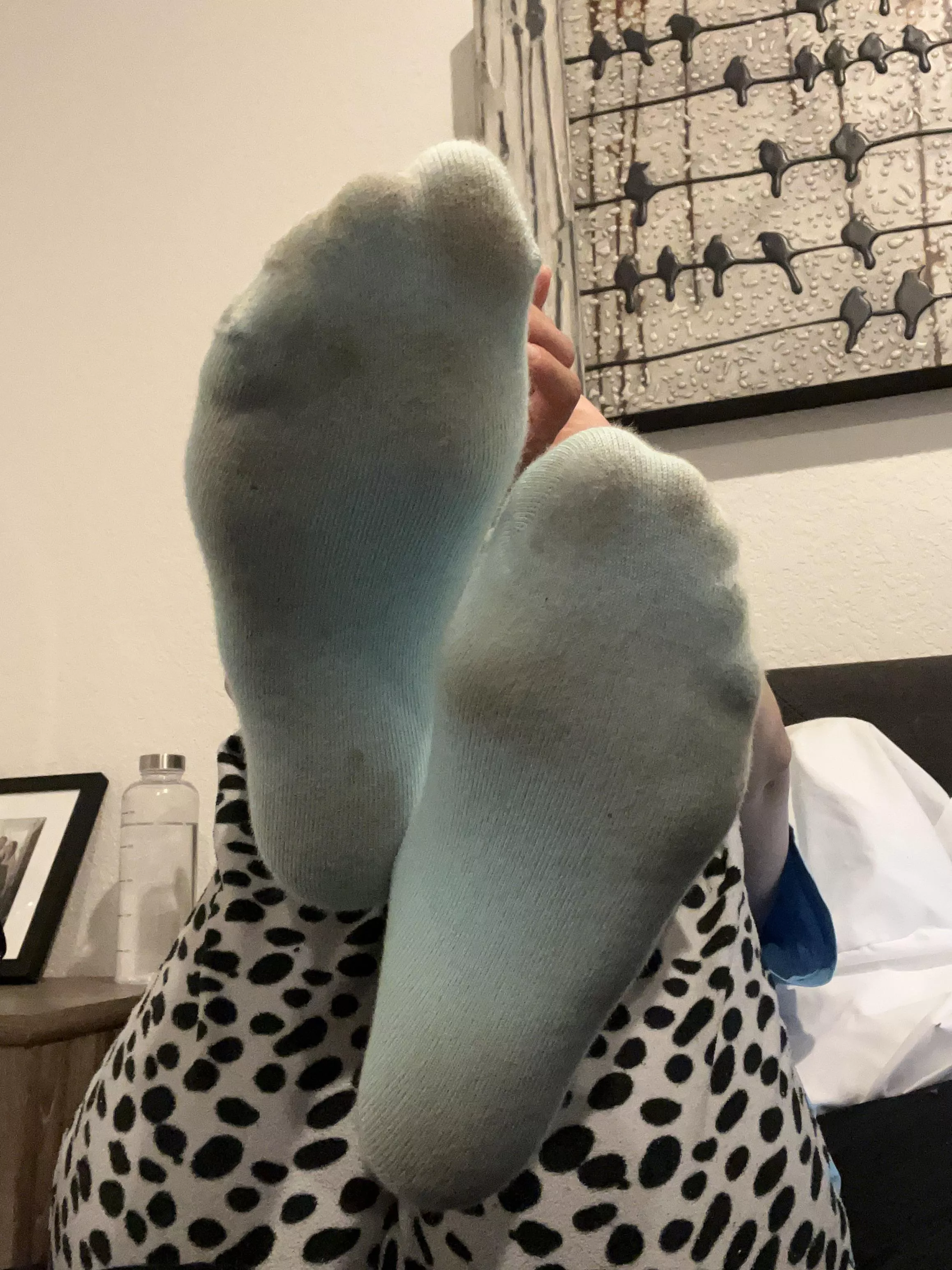 Sock update at the end of the night. Good night guys! Sock update at the end of the night. Good night guys!