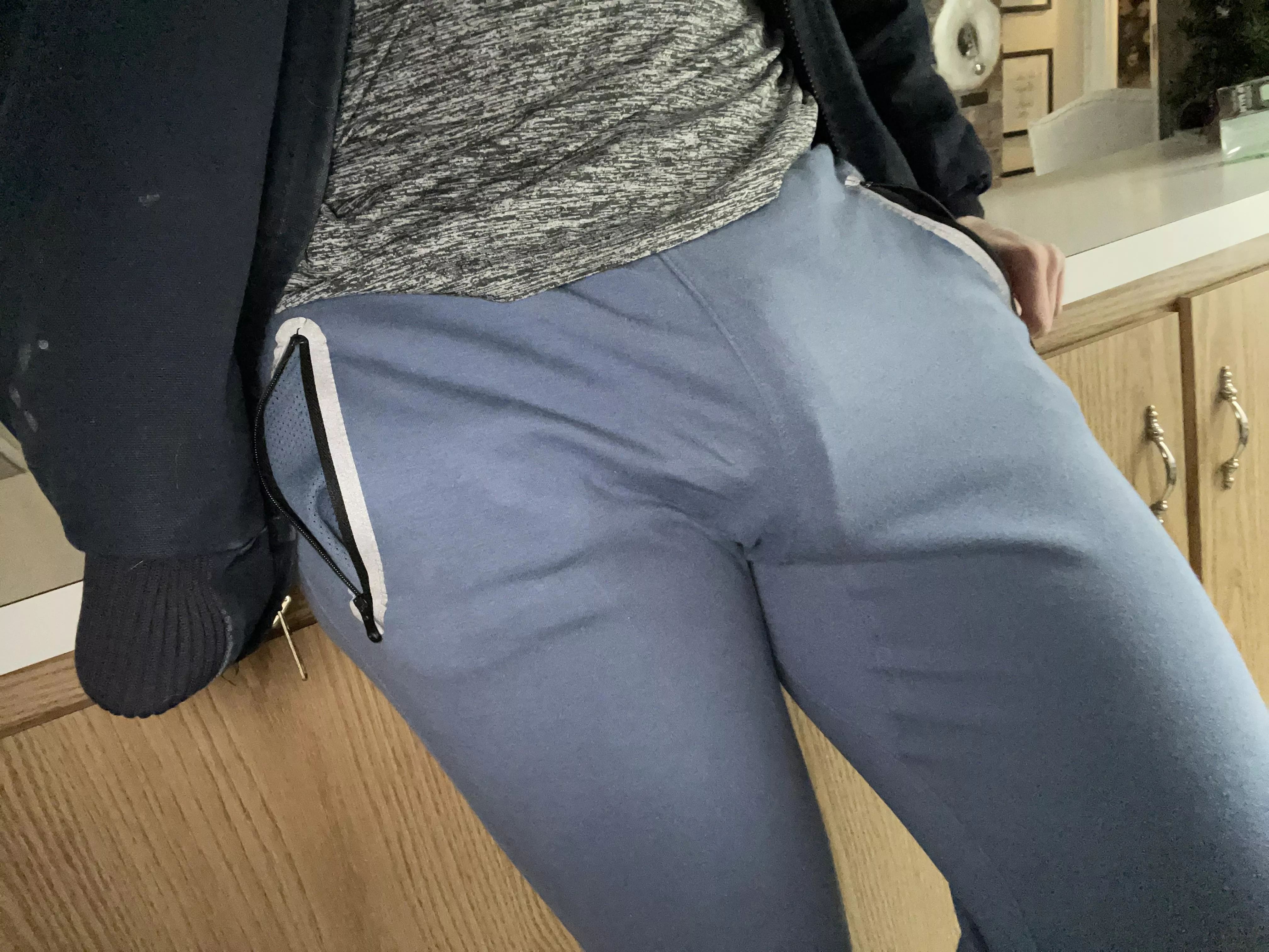 Soft and I might have to buy looser sweats Soft and I might have to buy looser sweats