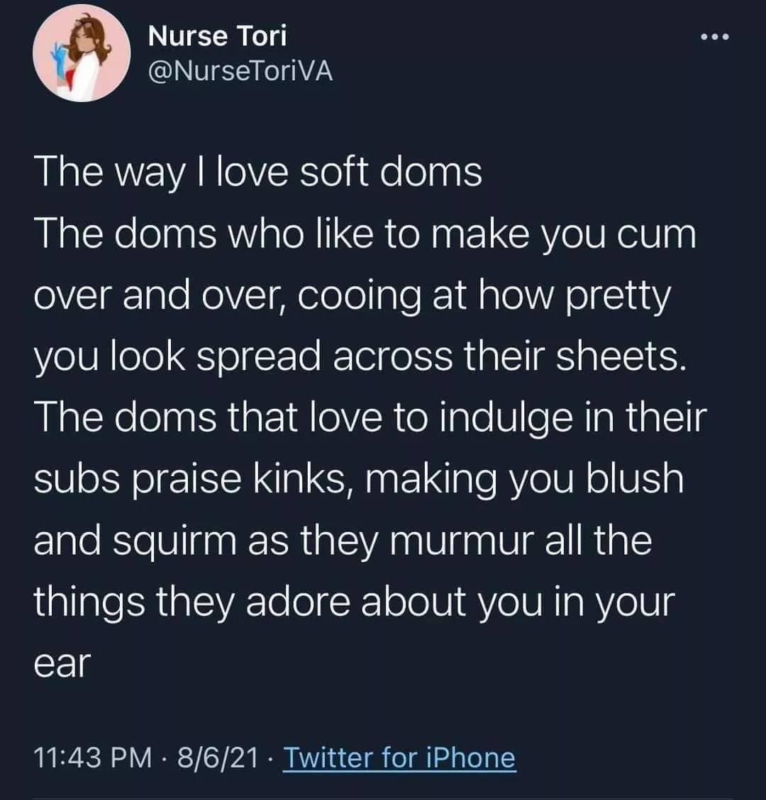 soft dom Twitter is Great