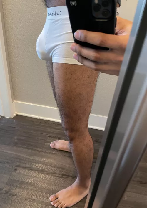 Some classy soft bulge.