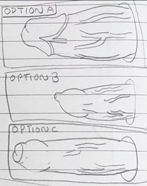 Some doodles I made during the class today. Which one is your favourite?