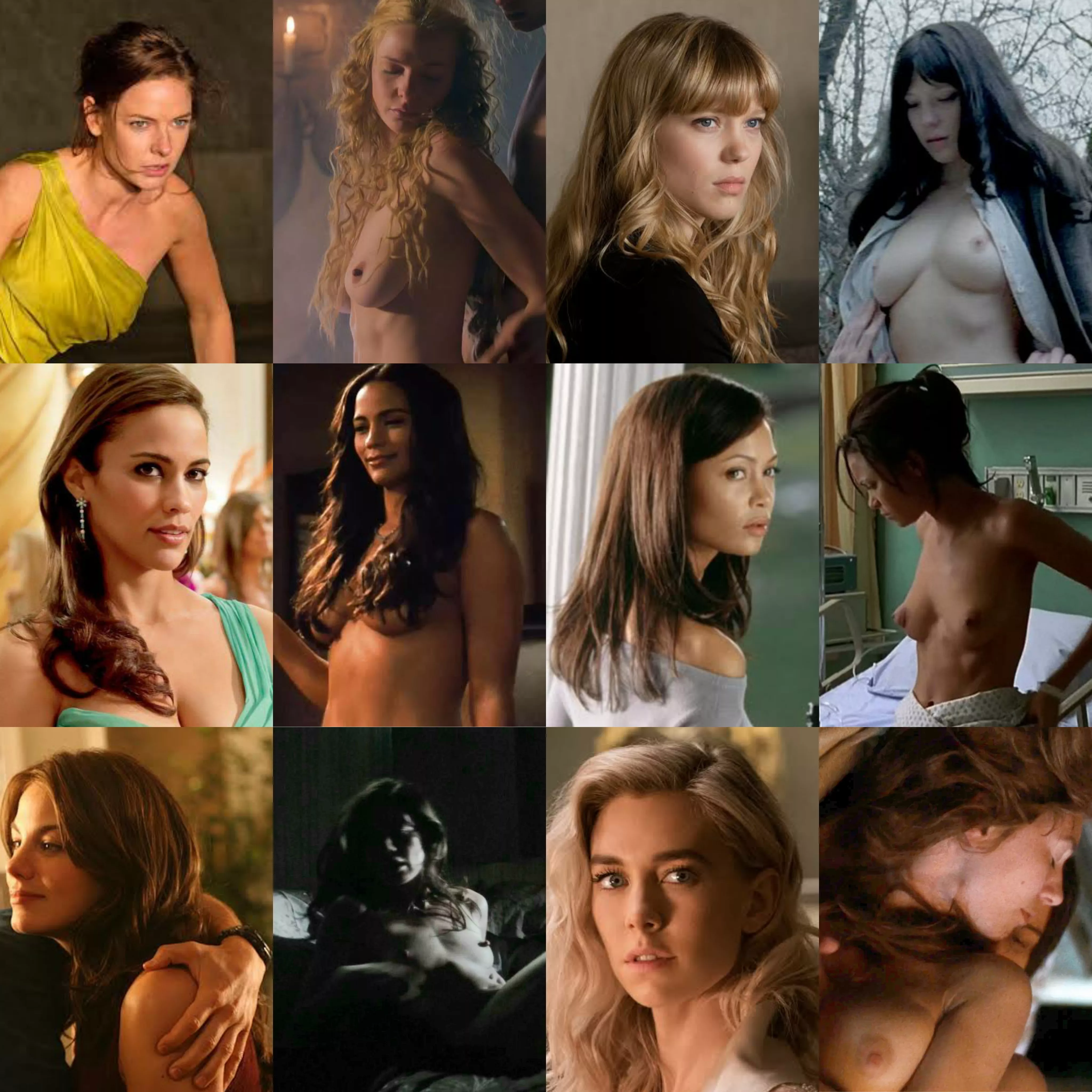 Some fine ladies of the Mission Impossible franchise (On/Off) [From Left to Right - Rebecca Ferguson, Léa Seydoux, Paula Patton, Thandiwe Newton, Michelle Monaghan, Vanessa Kirby]
