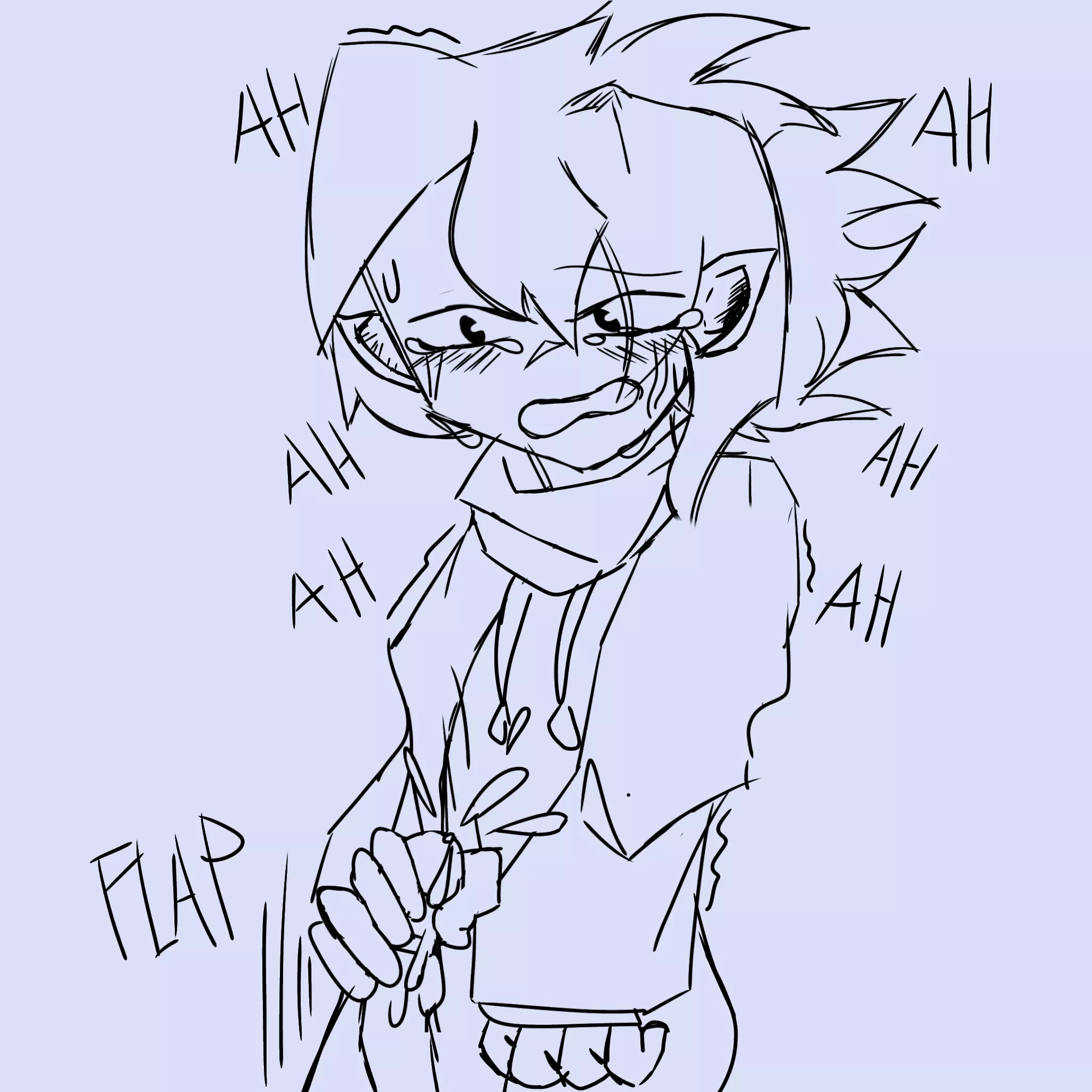 Some lazy Tamaki Amajiki sketch (by me)