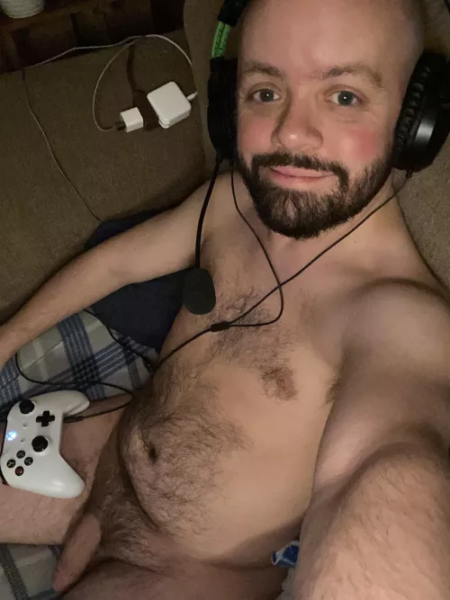 Some nude gaming to start the weekend