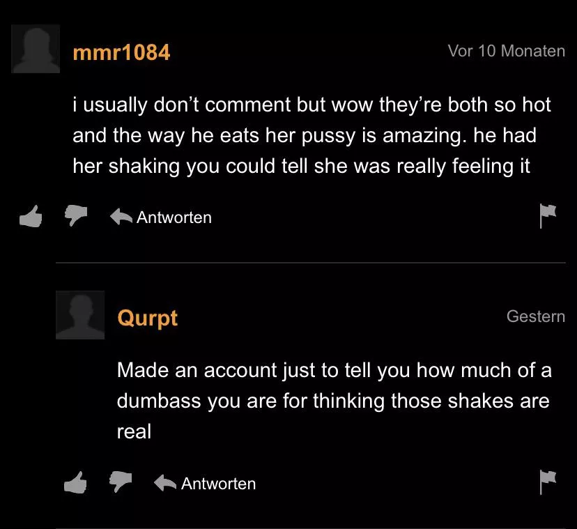 Some people still don’t know that porn isn’t real life