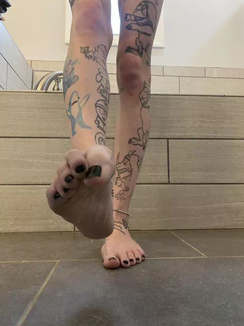 Some soles with toes as an added bonus