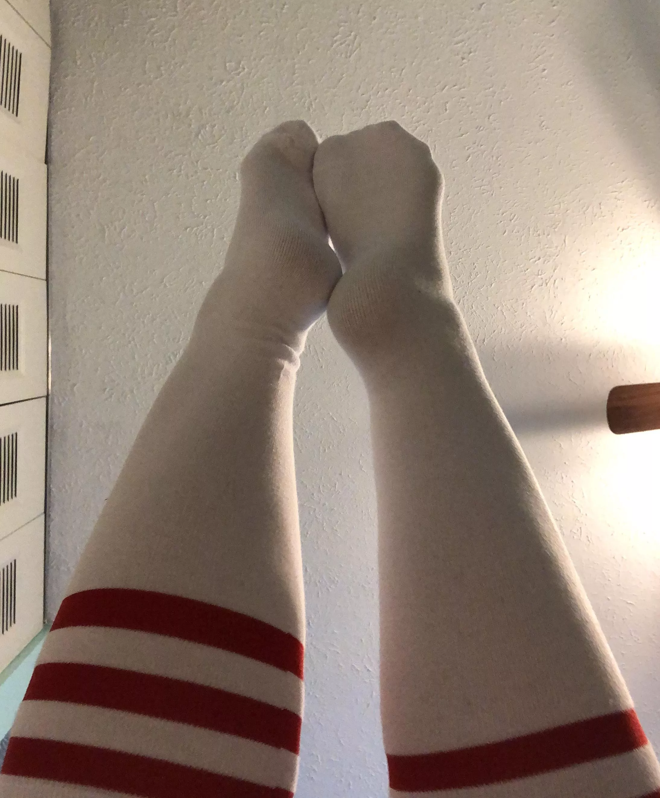 Some tube socks to walk all over you! (F) Some tube socks to walk all over you! (F)