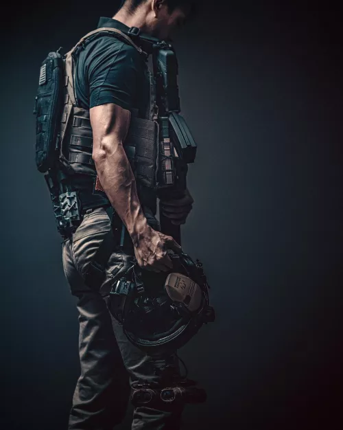 Someday I will find peace and lay down these arms.