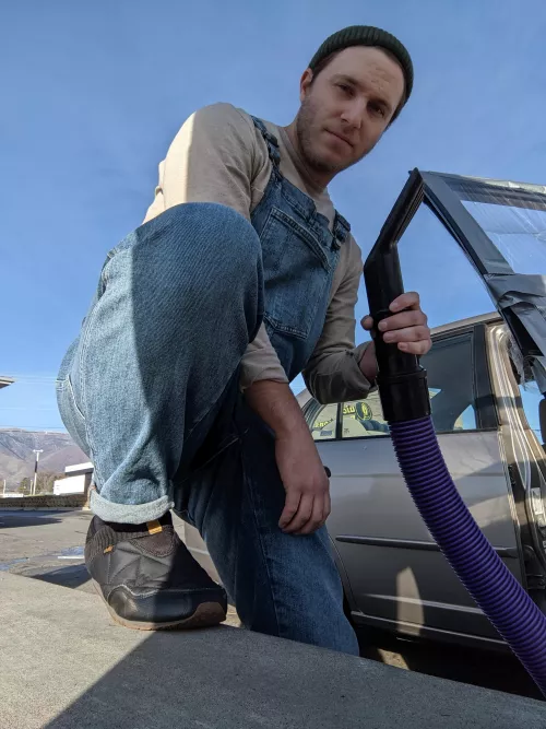 Someone broke into my car last night π Lots of glass everywhere, but nothing was taken π€ At least there was an excuse to clean my car lol