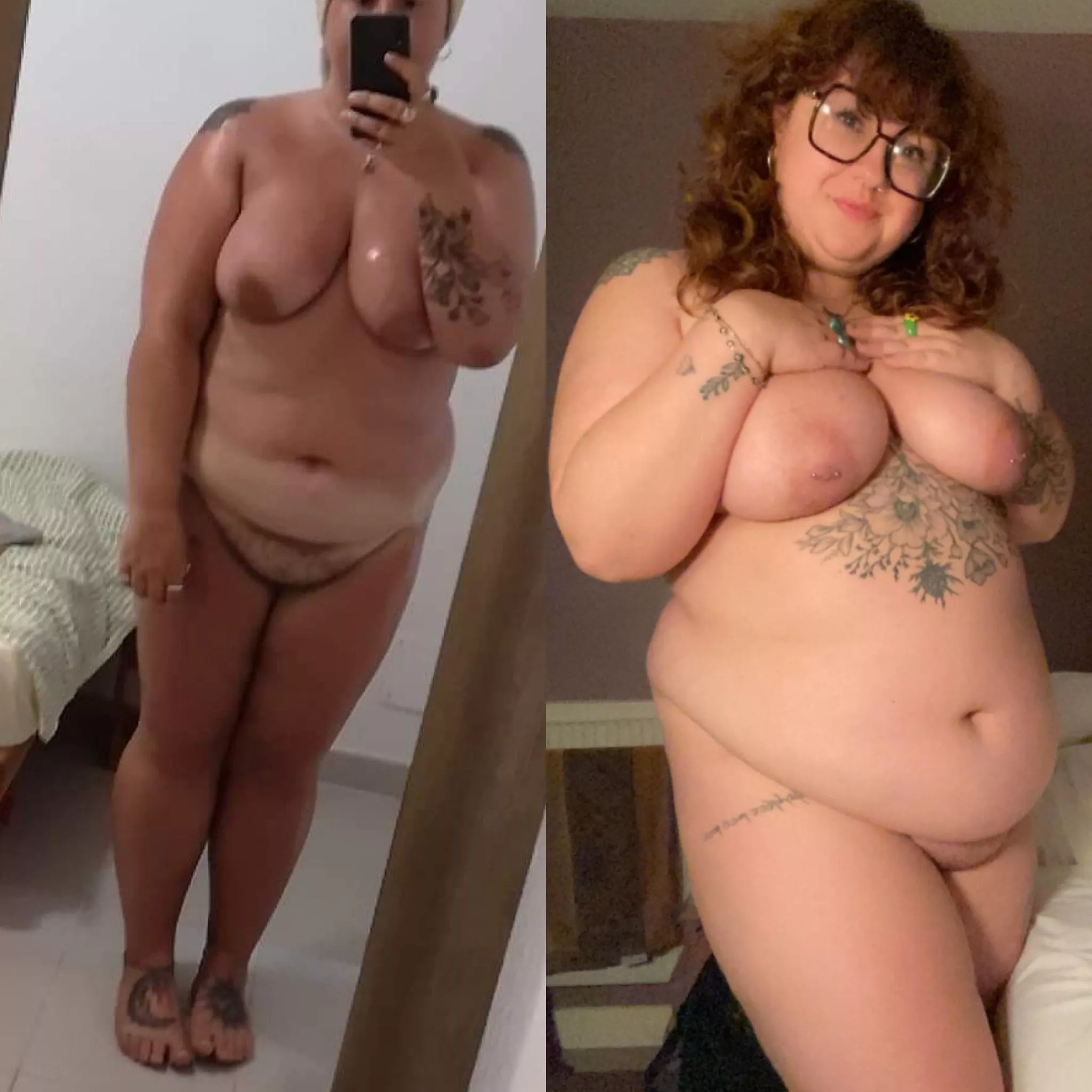 someone requested a progression pic… my fupa is definitely less visible now! 🤭